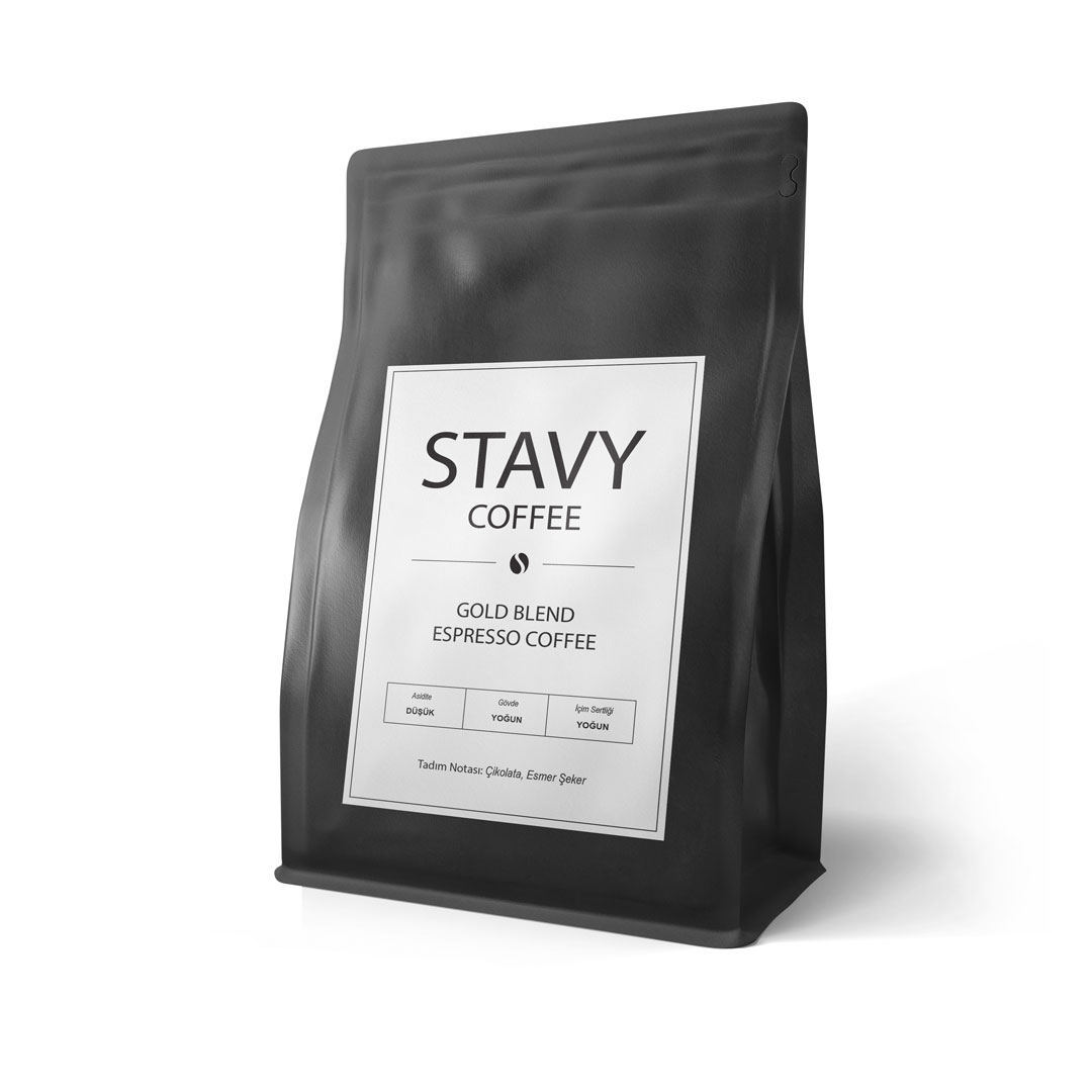 Stavy Coffee Gold Blend Espresso Coffee, 1 kg paket